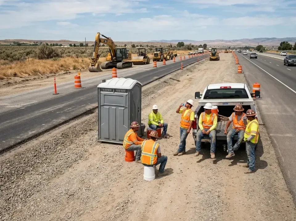 highway-road-construction-crew-007 — frequently asked questions, Porta Potty and Restroom Rentals in Warsaw, KY